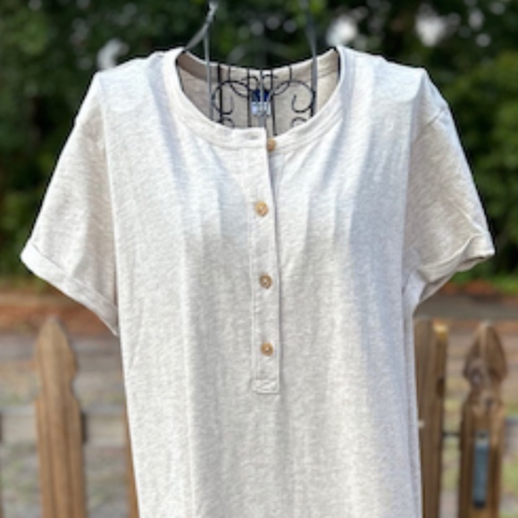 NWT Old Navy Henley Cotton Maxi Dress - Medium - Picture 4 of 10